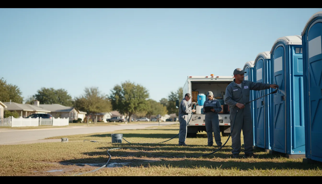 Long-Term Portable Toilet Rental in Bascom, FL near me